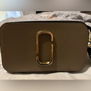 Marc by Marc Jacobs saffiano leather snapshot handbag. New with tags.